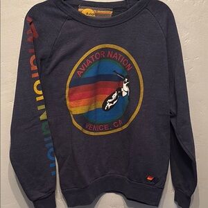 Aviator Nation women’s small crew neck sweatshirt in great condition